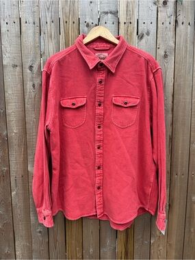 Overland Button-Down Long-Sleeve Shirt NWT